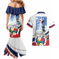 Panama Martyrs Day Couples Matching Mermaid Dress and Hawaiian Shirt Dia de los Martires - Wonder Print Shop