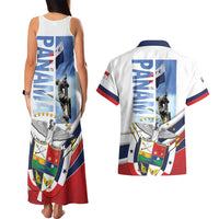 Panama Martyrs Day Couples Matching Tank Maxi Dress and Hawaiian Shirt Dia de los Martires - Wonder Print Shop