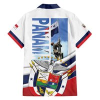 Panama Martyrs Day Family Matching Off The Shoulder Long Sleeve Dress and Hawaiian Shirt Dia de los Martires - Wonder Print Shop