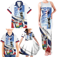 Panama Martyrs Day Family Matching Tank Maxi Dress and Hawaiian Shirt Dia de los Martires - Wonder Print Shop