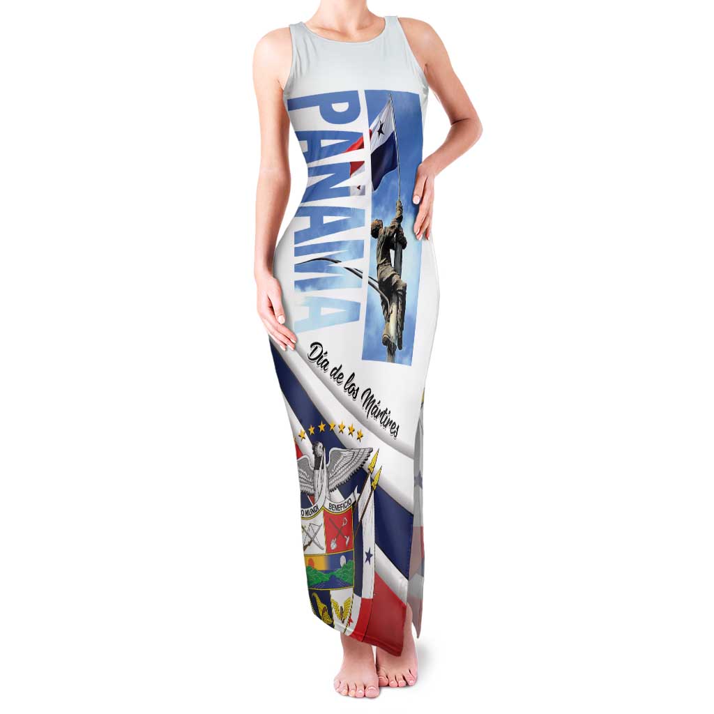 Panama Martyrs Day Family Matching Tank Maxi Dress and Hawaiian Shirt Dia de los Martires - Wonder Print Shop