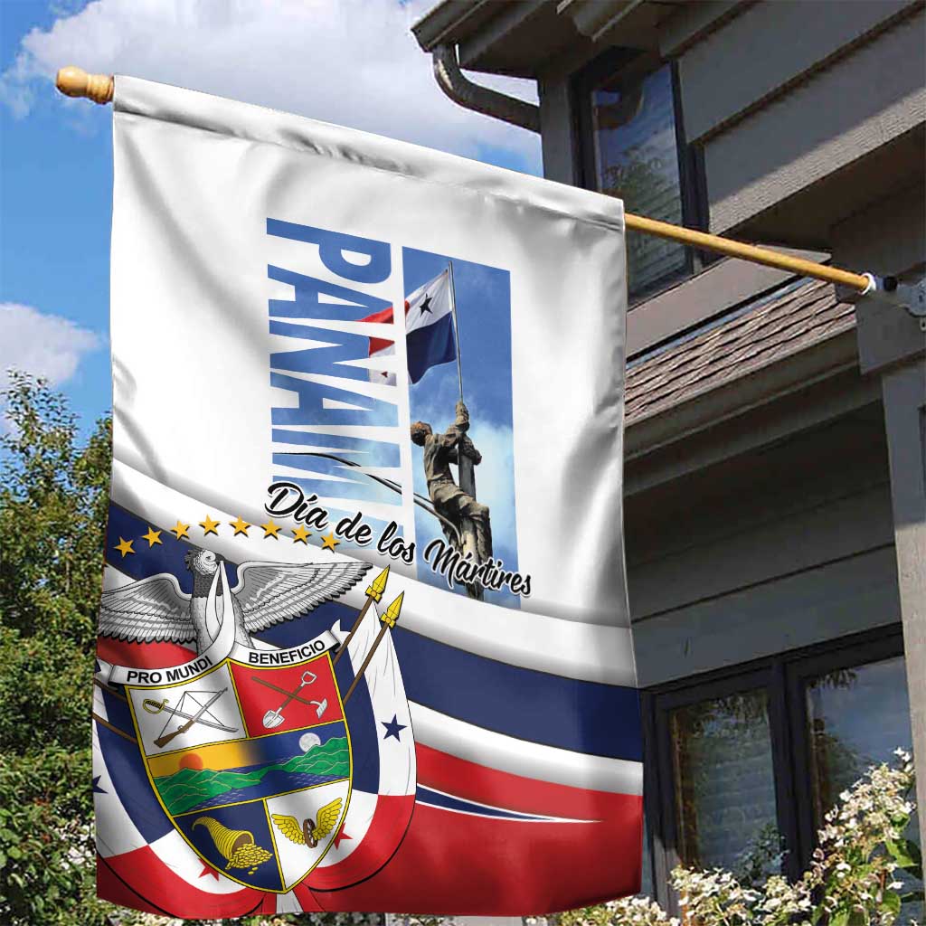 Panama Martyrs Day Garden Flag Dia de los Martires - Wonder Print Shop