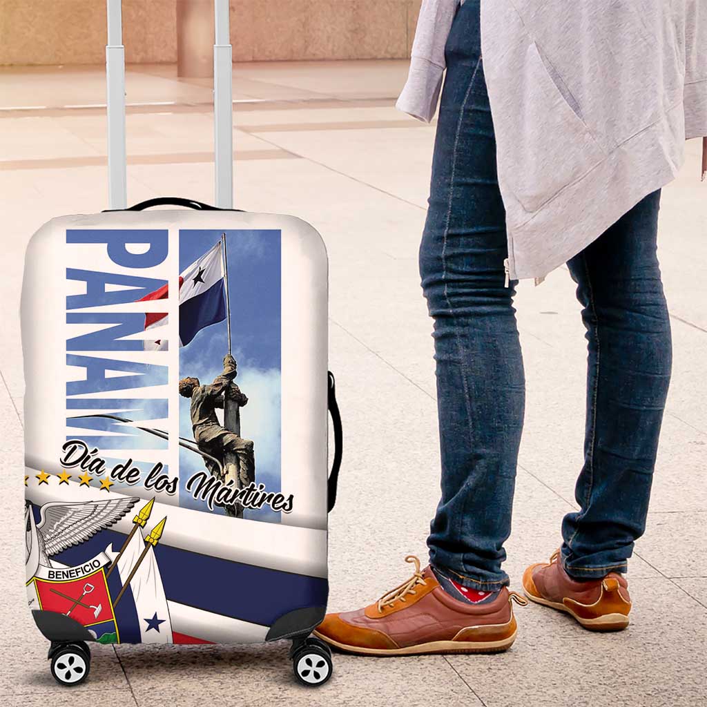 Panama Martyrs Day Luggage Cover Dia de los Martires - Wonder Print Shop