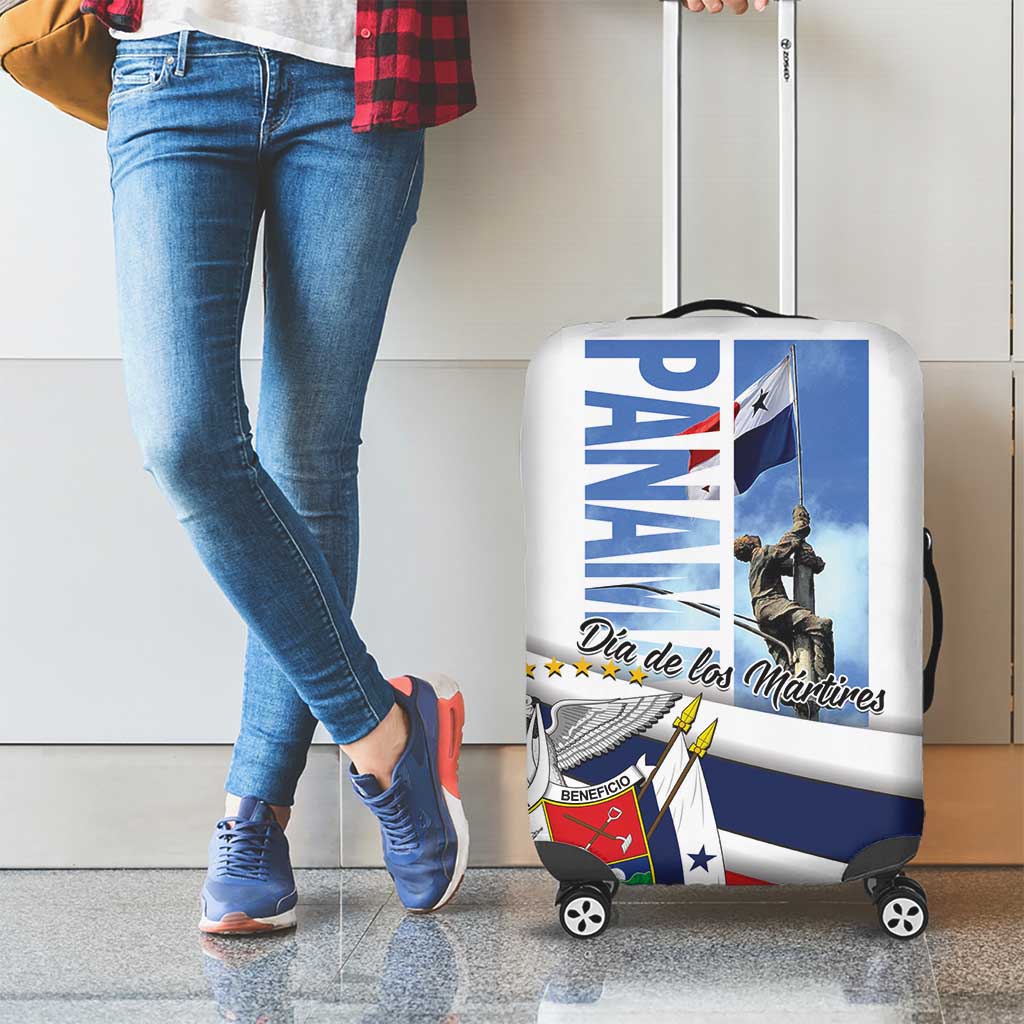 Panama Martyrs Day Luggage Cover Dia de los Martires - Wonder Print Shop