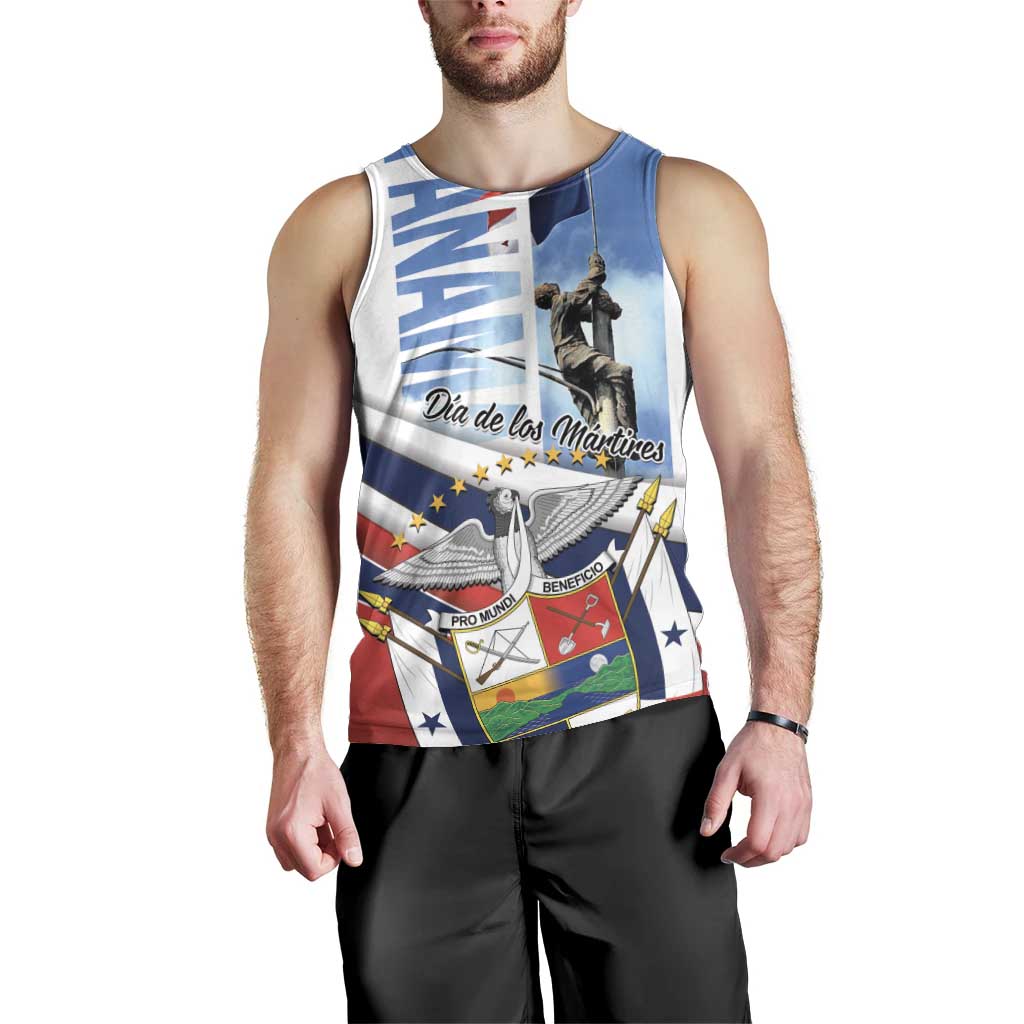 Panama Martyrs Day Men Tank Top Dia de los Martires - Wonder Print Shop