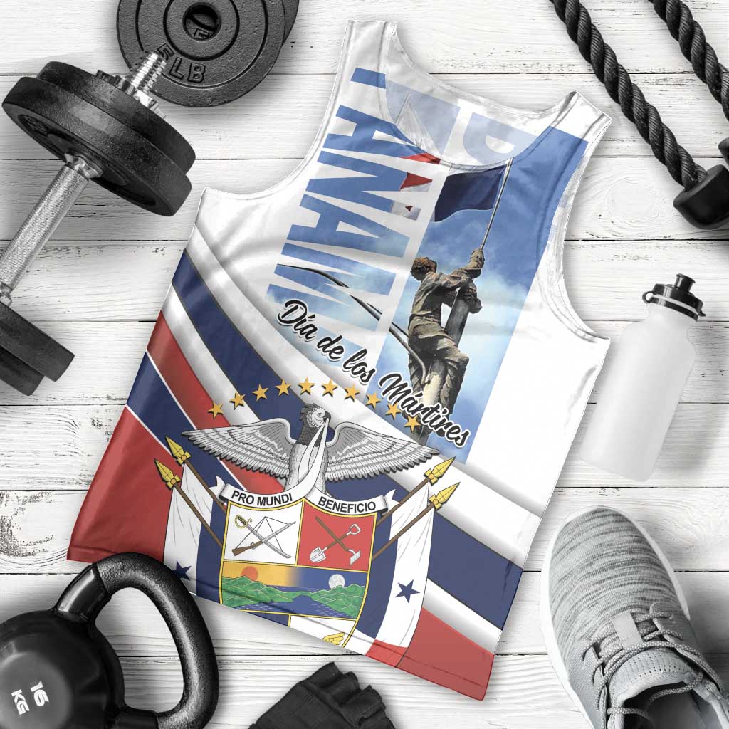 Panama Martyrs Day Men Tank Top Dia de los Martires - Wonder Print Shop