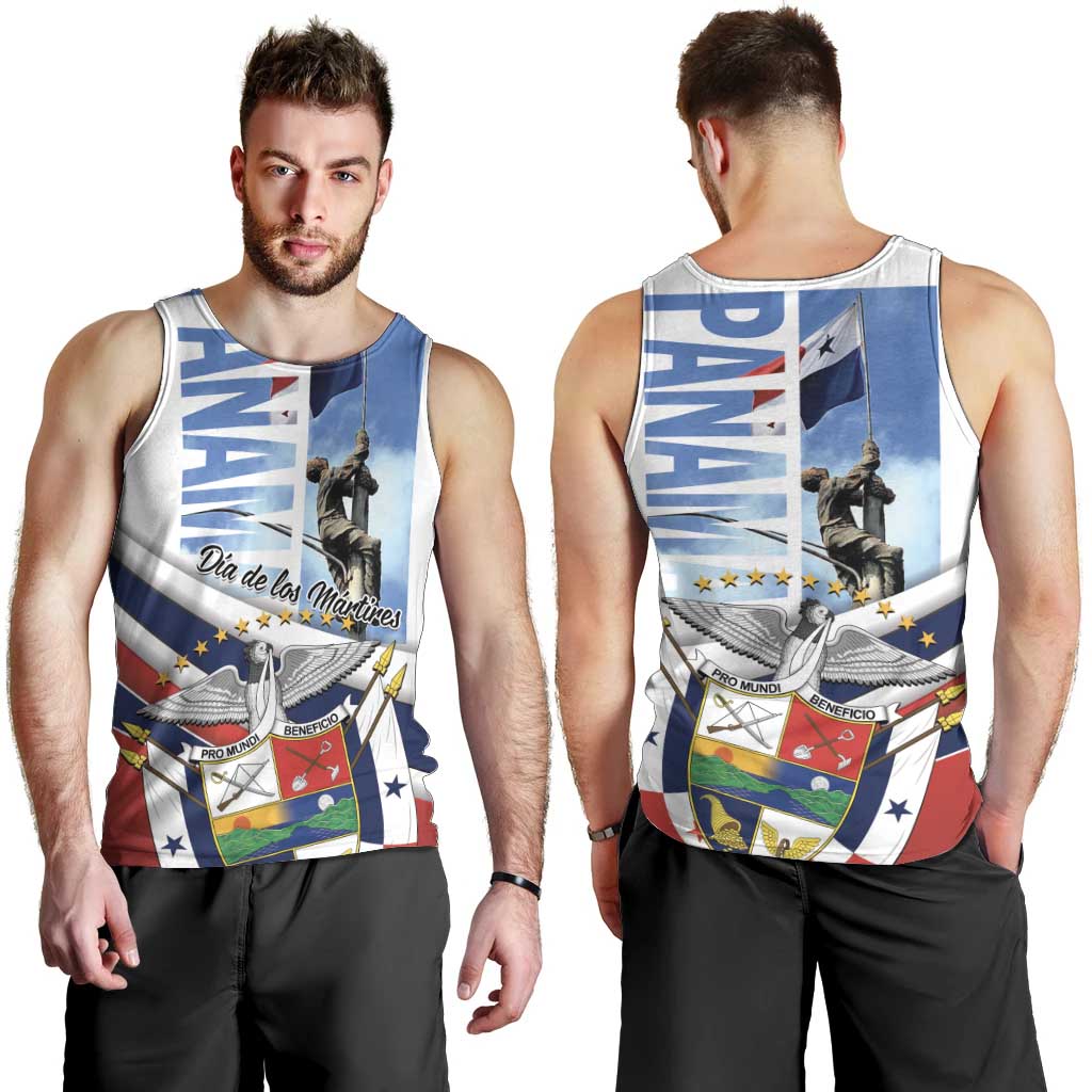 Panama Martyrs Day Men Tank Top Dia de los Martires - Wonder Print Shop