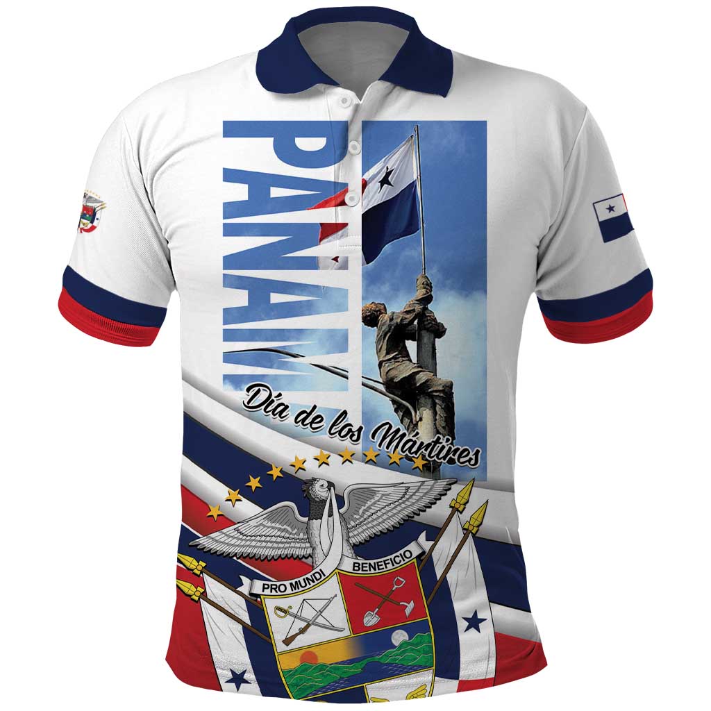 Panama Martyrs Day Polo Shirt Dia de los Martires - Wonder Print Shop