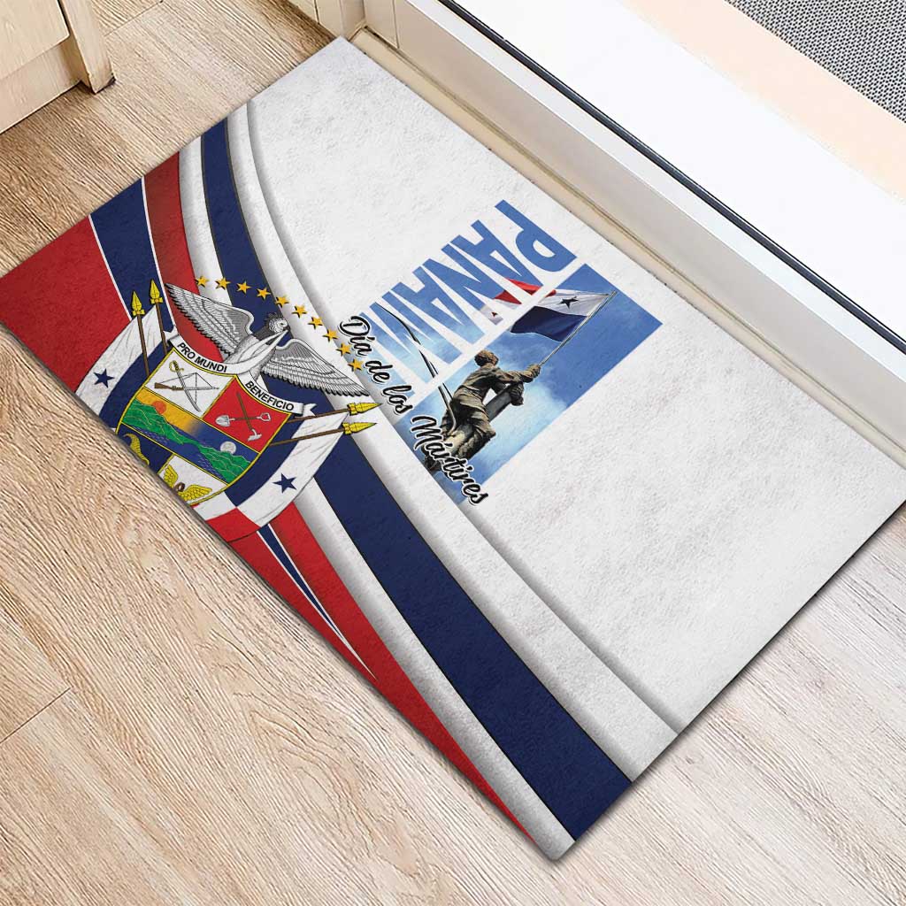 Panama Martyrs Day Rubber Doormat Dia de los Martires - Wonder Print Shop