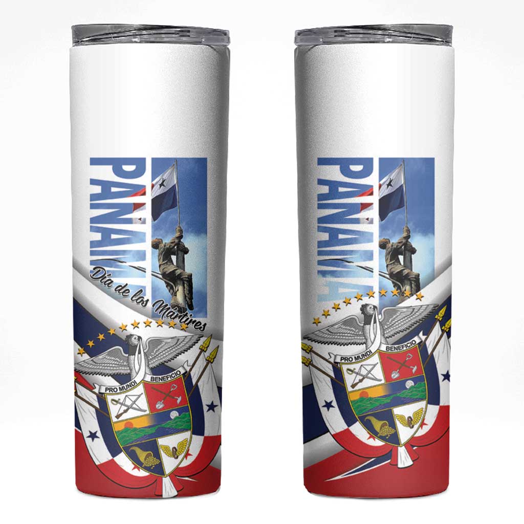 Panama Martyrs Day Skinny Tumbler Dia de los Martires - Wonder Print Shop