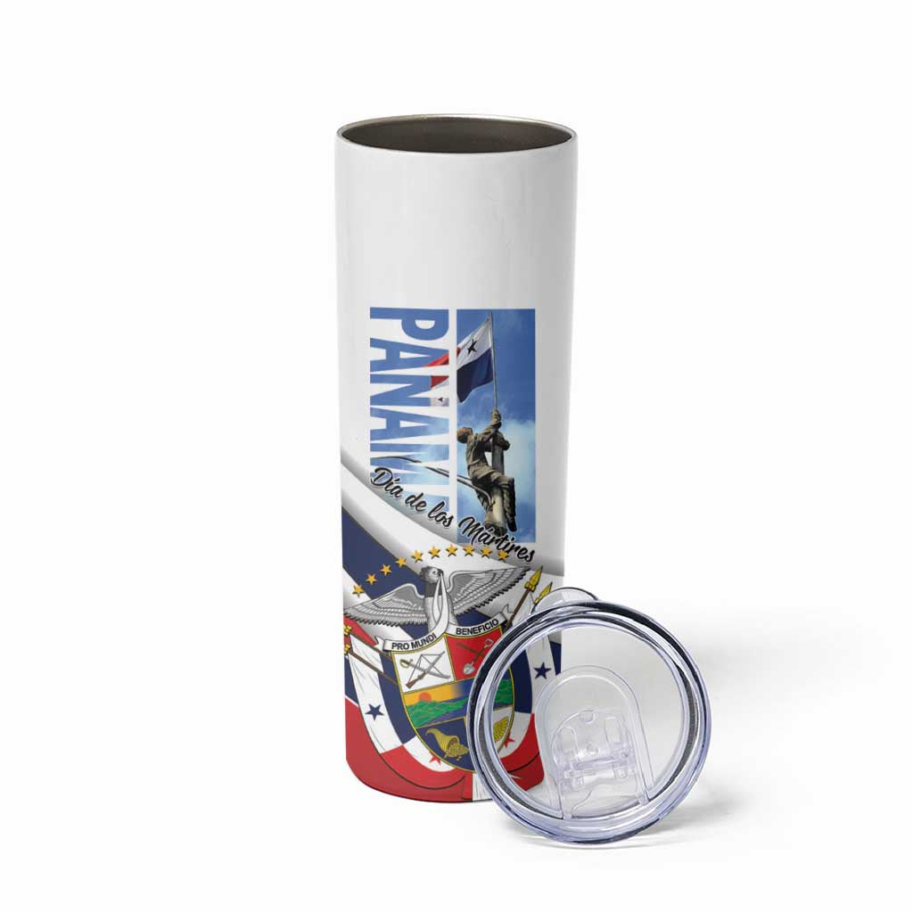 Panama Martyrs Day Skinny Tumbler Dia de los Martires - Wonder Print Shop