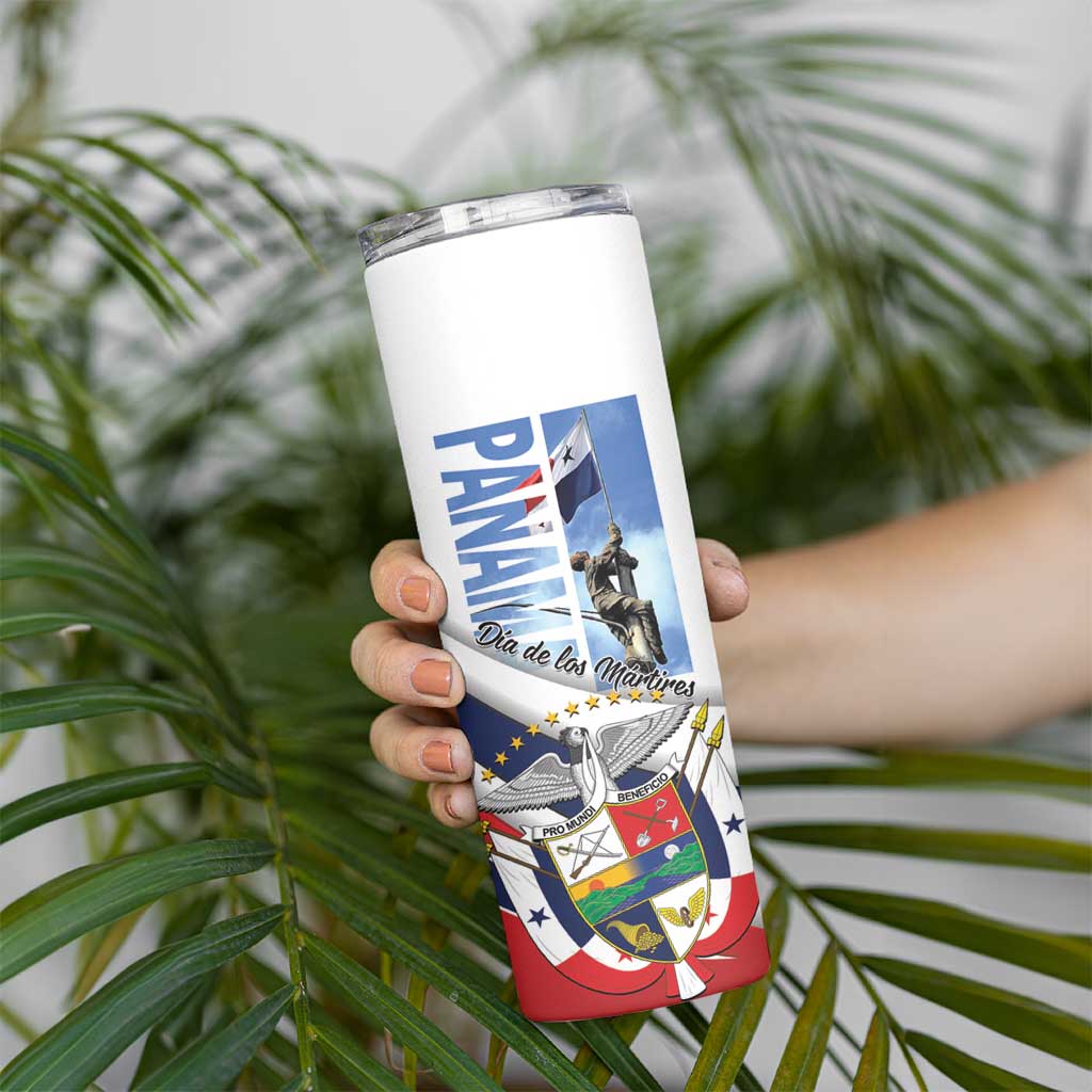 Panama Martyrs Day Skinny Tumbler Dia de los Martires - Wonder Print Shop