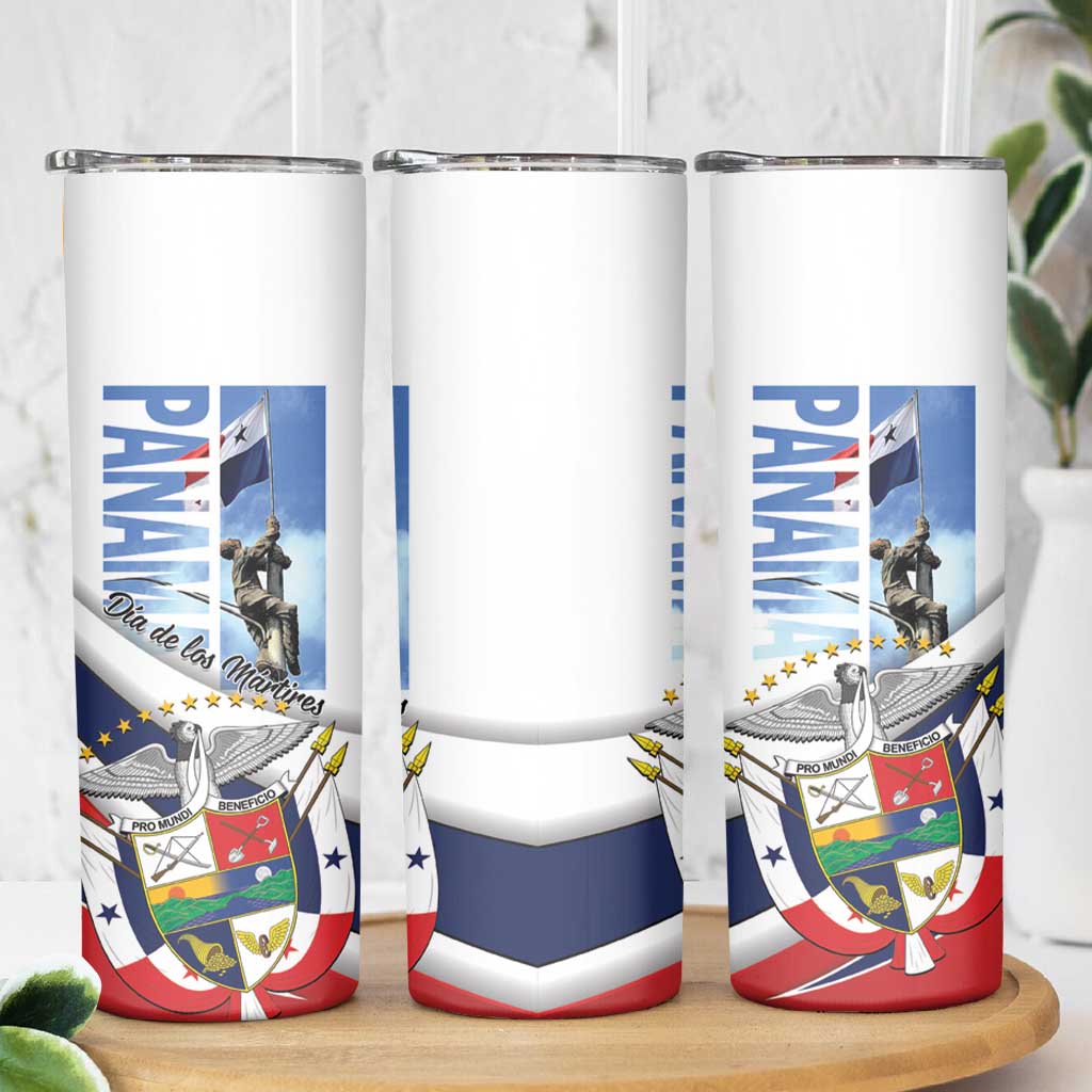 Panama Martyrs Day Skinny Tumbler Dia de los Martires - Wonder Print Shop