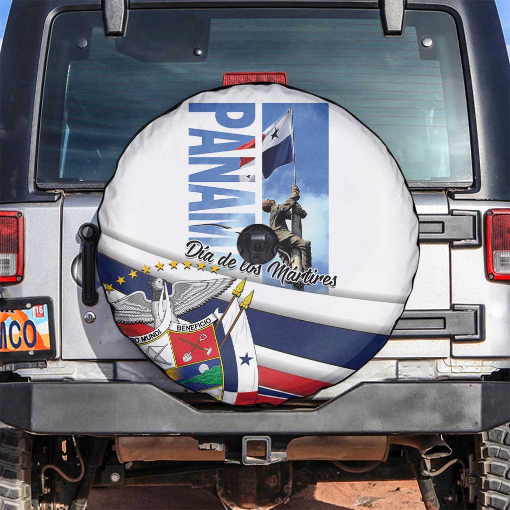 Panama Martyrs Day Spare Tire Cover Dia de los Martires - Wonder Print Shop