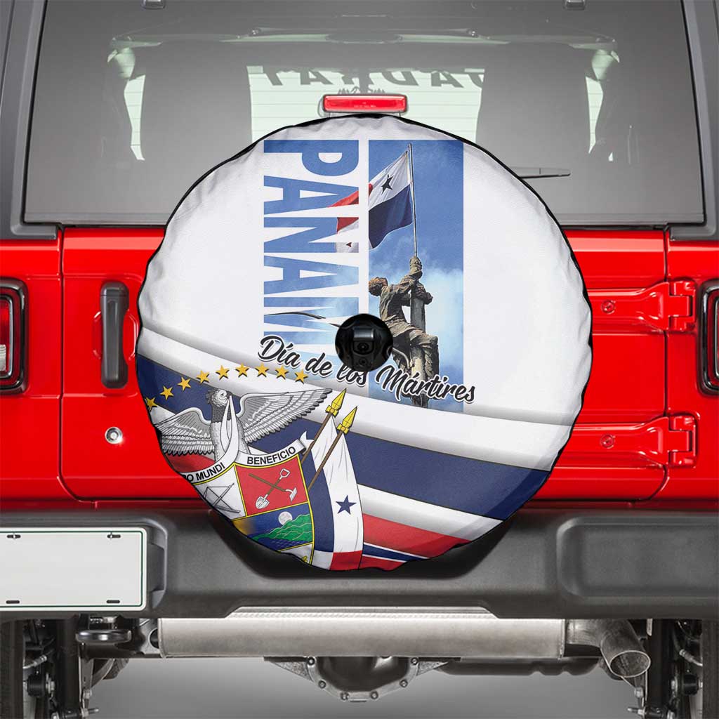 Panama Martyrs Day Spare Tire Cover Dia de los Martires - Wonder Print Shop