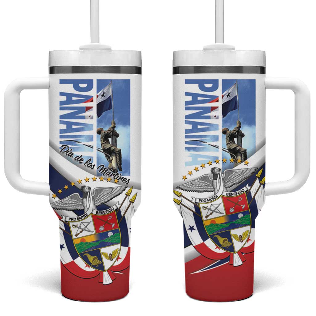 Panama Martyrs Day Tumbler With Handle Dia de los Martires - Wonder Print Shop