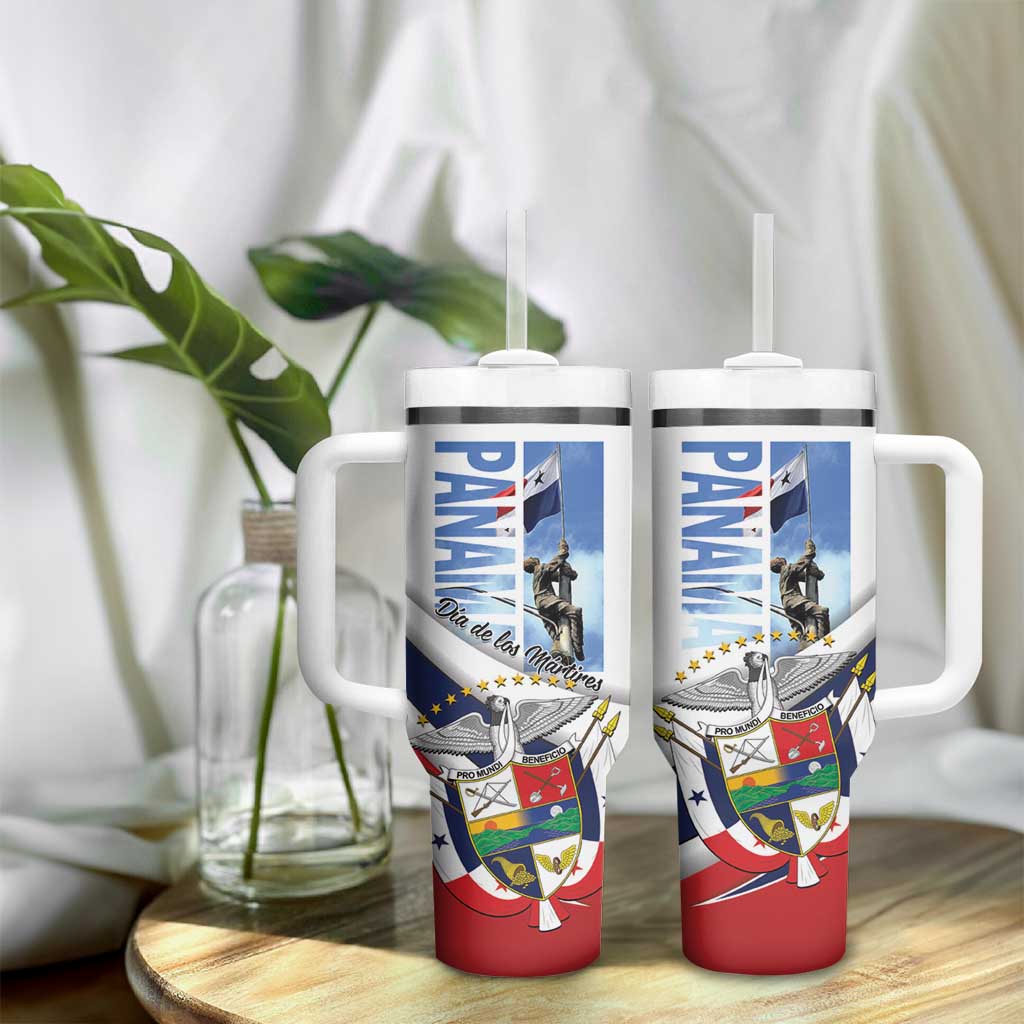 Panama Martyrs Day Tumbler With Handle Dia de los Martires - Wonder Print Shop