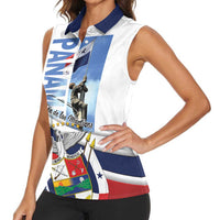 Panama Martyrs Day Women Sleeveless Polo Shirt Dia de los Martires - Wonder Print Shop