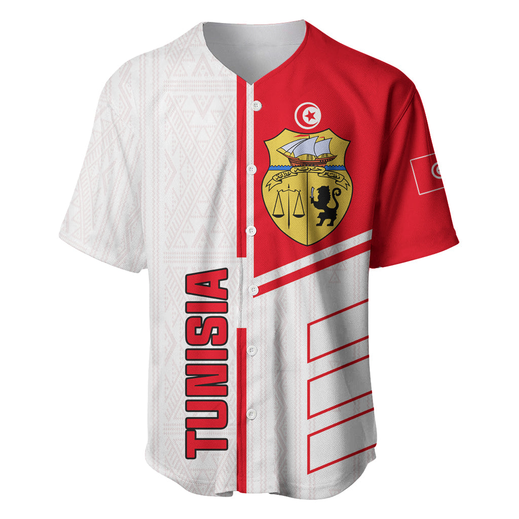 Tunisia Football Baseball Jersey Go Eagles of Carthage - Wonder Print Shop