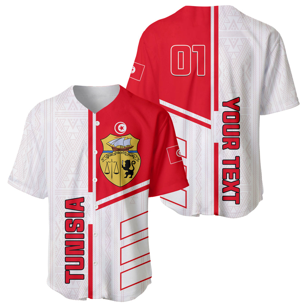 Tunisia Football Baseball Jersey Go Eagles of Carthage - Wonder Print Shop
