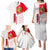 Tunisia Football Family Matching Puletasi and Hawaiian Shirt Go Eagles of Carthage - Wonder Print Shop