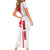 Tunisia Football Family Matching Short Sleeve Bodycon Dress and Hawaiian Shirt Go Eagles of Carthage - Wonder Print Shop