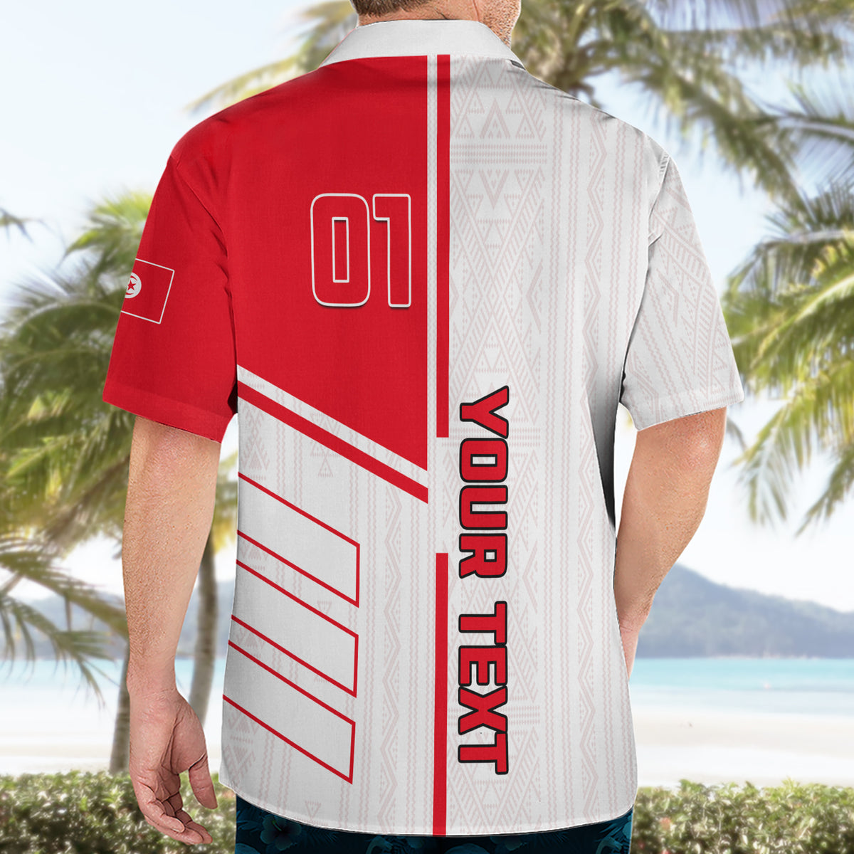 Tunisia Football Hawaiian Shirt Go Eagles of Carthage - Wonder Print Shop