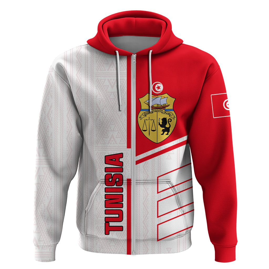 Tunisia Football Hoodie Go Eagles of Carthage - Wonder Print Shop