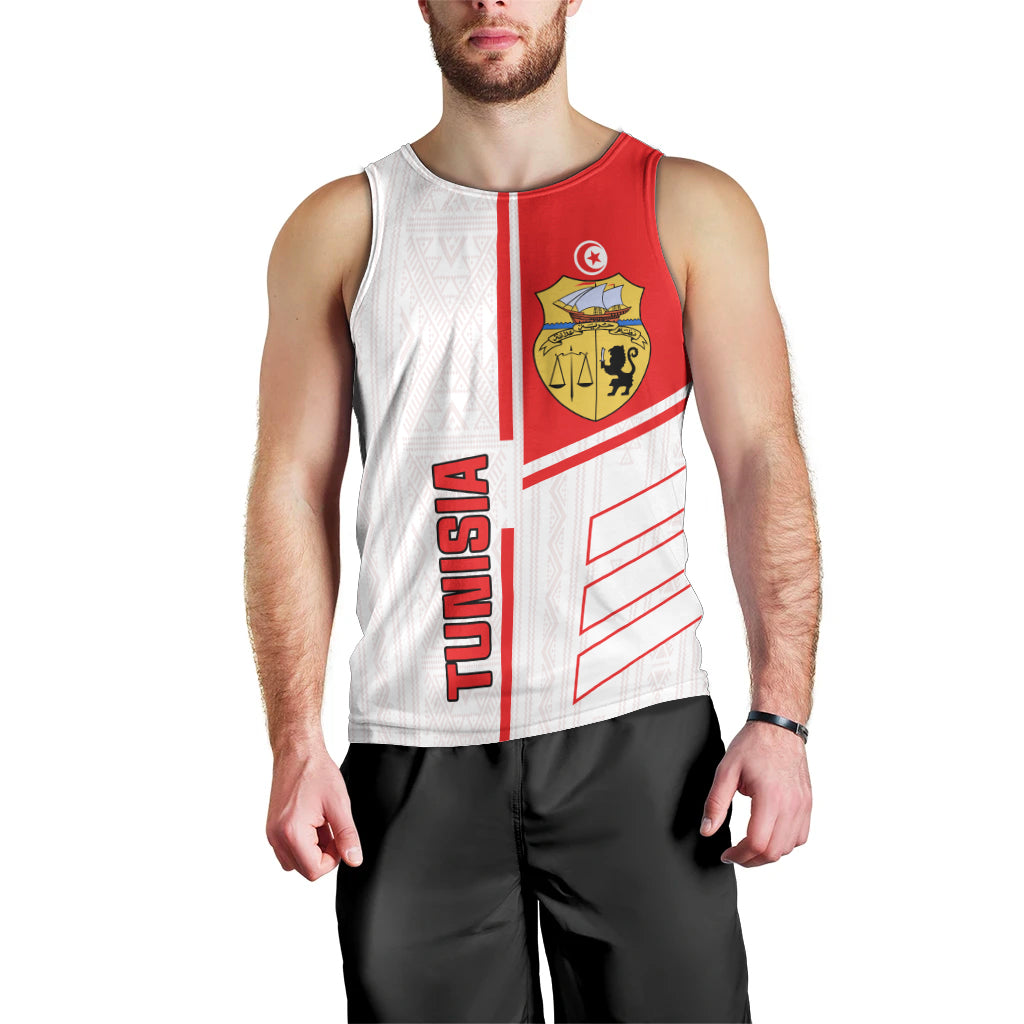Tunisia Football Men Tank Top Go Eagles of Carthage - Wonder Print Shop