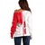 Tunisia Football Off Shoulder Sweater Go Eagles of Carthage - Wonder Print Shop