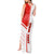Tunisia Football Tank Maxi Dress Go Eagles of Carthage - Wonder Print Shop