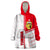 Tunisia Football Wearable Blanket Hoodie Go Eagles of Carthage - Wonder Print Shop