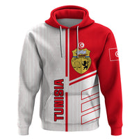 Tunisia Football Zip Hoodie Go Eagles of Carthage - Wonder Print Shop