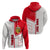 Tunisia Football Zip Hoodie Go Eagles of Carthage - Wonder Print Shop