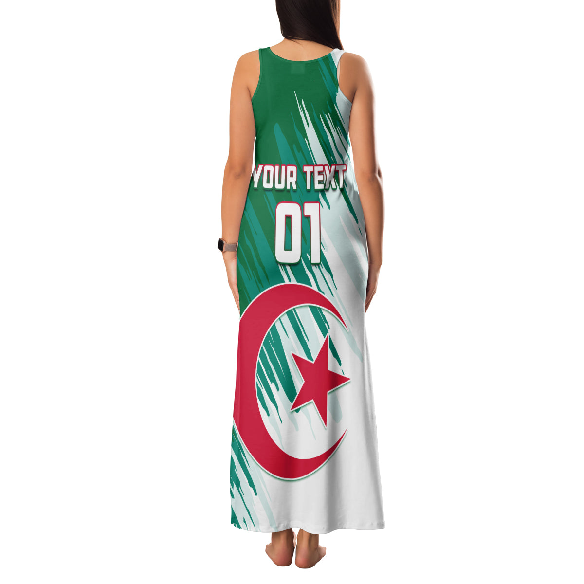Algeria Football Family Matching Tank Maxi Dress and Hawaiian Shirt Go Les Fennecs - Wonder Print Shop