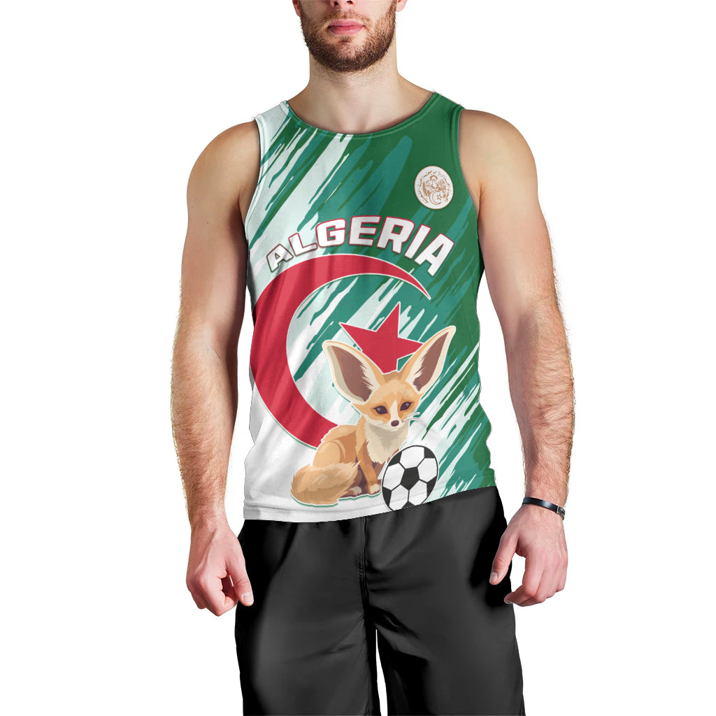 Algeria Football Men Tank Top Go Les Fennecs - Wonder Print Shop