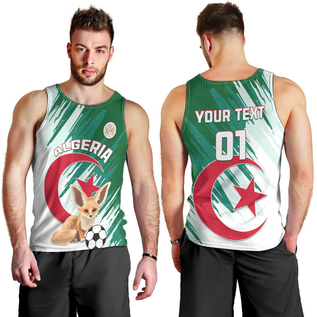 Algeria Football Men Tank Top Go Les Fennecs - Wonder Print Shop