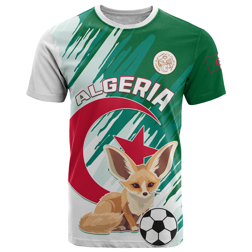Algeria Football T Shirt Go Les Fennecs - Wonder Print Shop