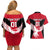 Egypt Football Couples Matching Off Shoulder Short Dress and Hawaiian Shirt Go The Pharaohs - Wonder Print Shop