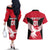 Egypt Football Couples Matching Off The Shoulder Long Sleeve Dress and Hawaiian Shirt Go The Pharaohs - Wonder Print Shop