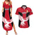 Egypt Football Couples Matching Summer Maxi Dress and Hawaiian Shirt Go The Pharaohs - Wonder Print Shop