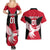 Egypt Football Couples Matching Summer Maxi Dress and Hawaiian Shirt Go The Pharaohs - Wonder Print Shop