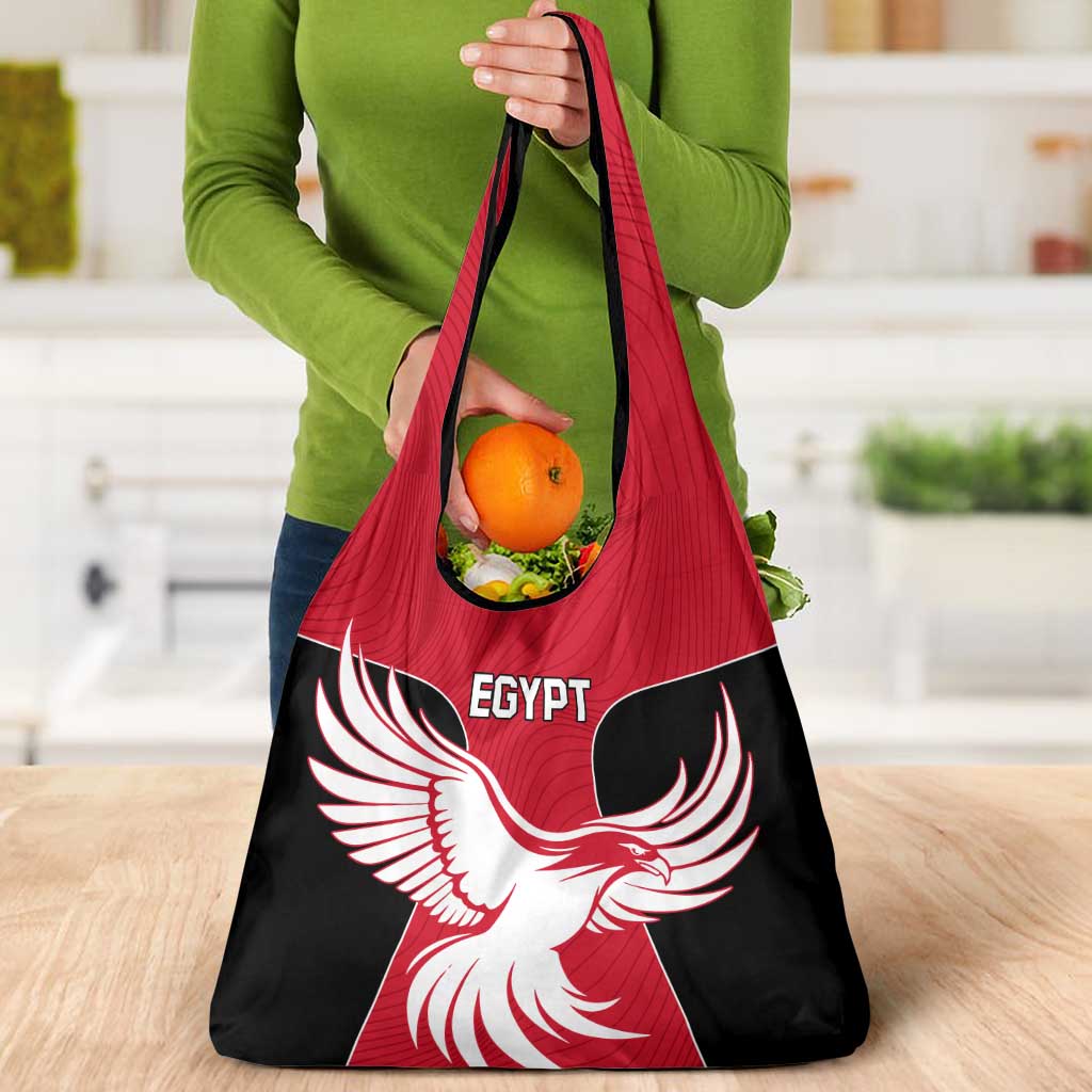 Egypt Football Grocery Bag Go The Pharaohs