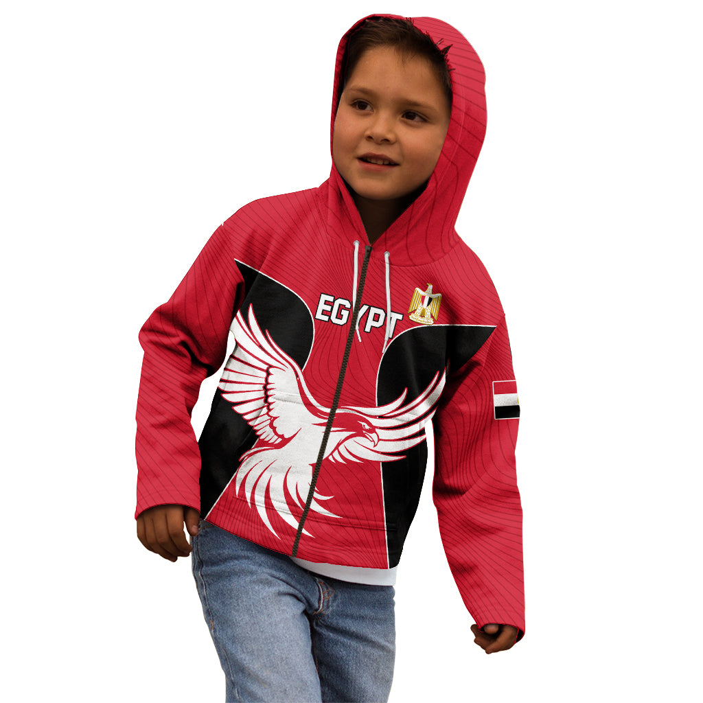 Egypt Football Kid Hoodie Go The Pharaohs - Wonder Print Shop