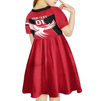 Egypt Football Kid Short Sleeve Dress Go The Pharaohs - Wonder Print Shop