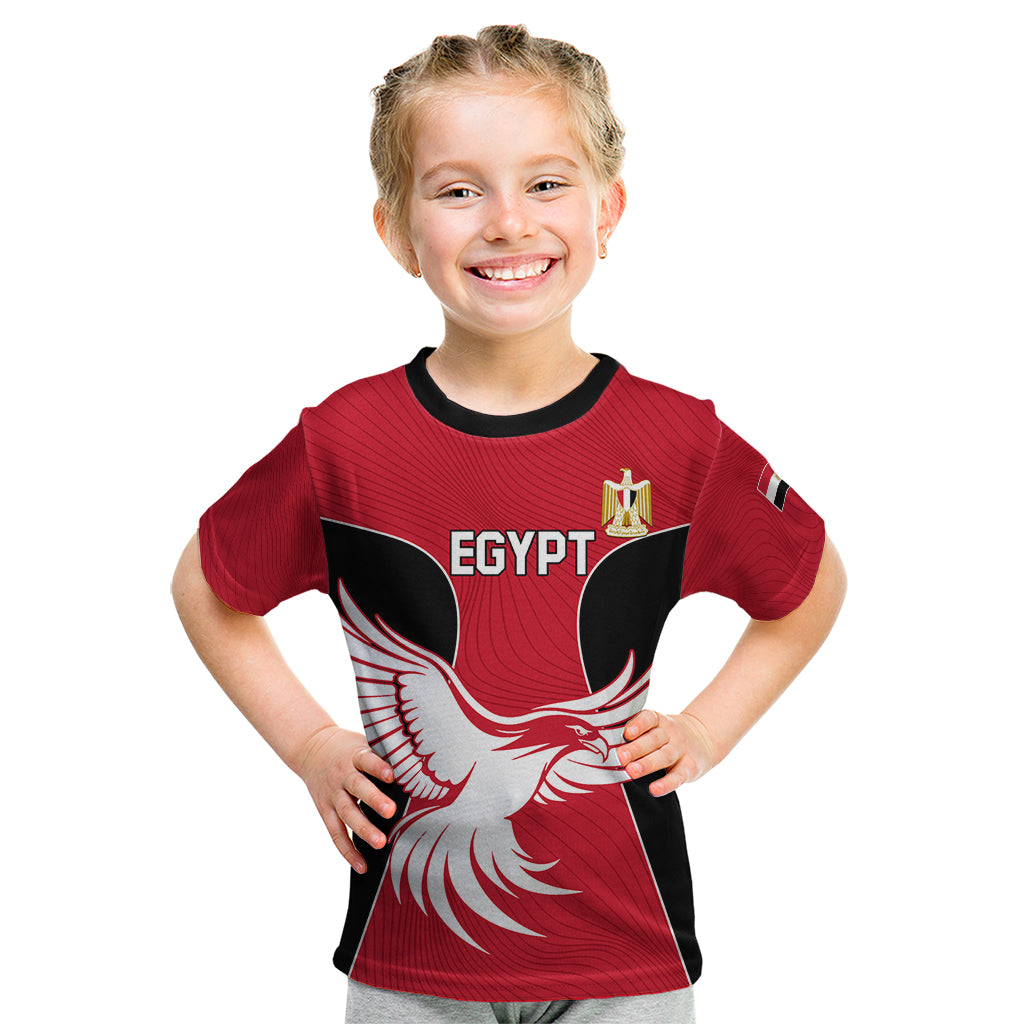 Egypt Football Kid T Shirt Go The Pharaohs - Wonder Print Shop