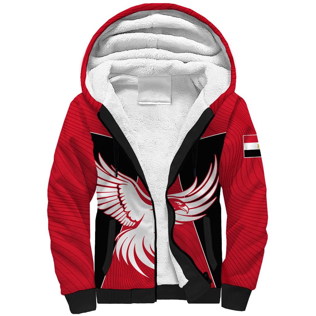 Egypt Football Sherpa Hoodie Go The Pharaohs - Wonder Print Shop