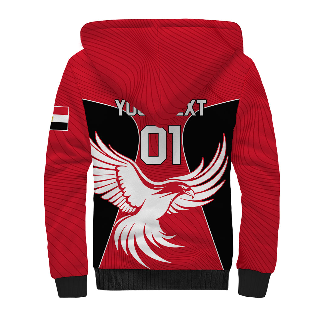 Egypt Football Sherpa Hoodie Go The Pharaohs - Wonder Print Shop