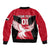 Egypt Football Sleeve Zip Bomber Jacket Go The Pharaohs - Wonder Print Shop