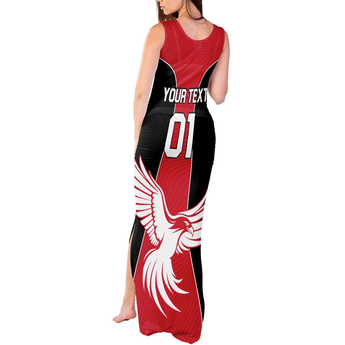 Egypt Football Tank Maxi Dress Go The Pharaohs - Wonder Print Shop